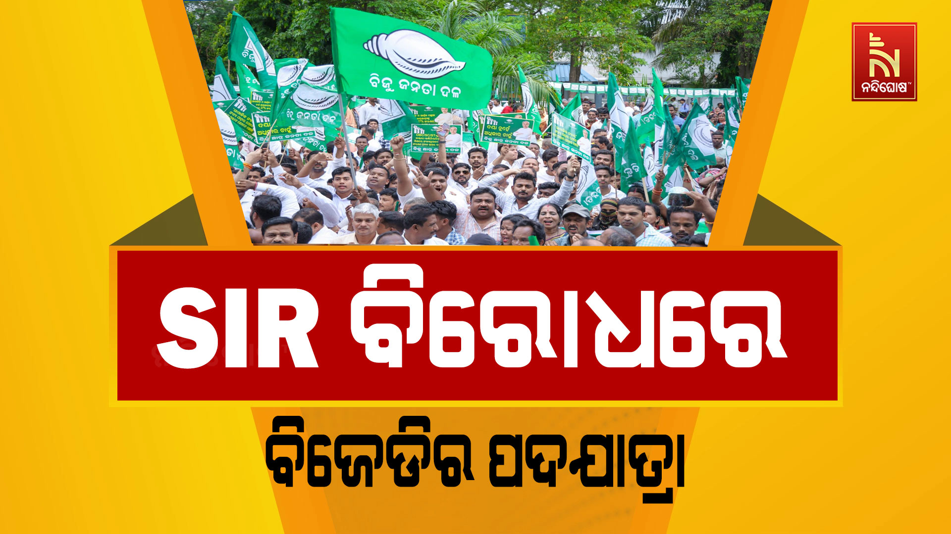 ଏସ୍‌ଆଇଆର ବିରୋଧୀ ପଦଯାତ୍ରାରେ ସାମିଲ ହେବ ବିଜେଡି